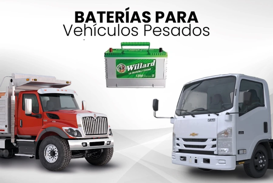 Baterías para Vehículos Pesados